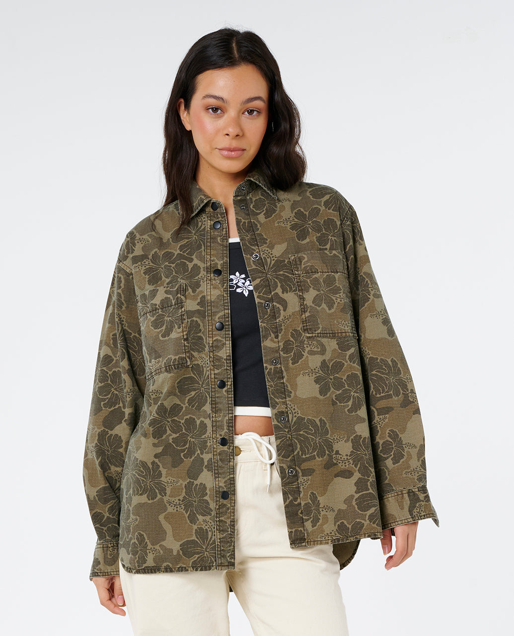 Paradise Camo Long Sleeve Shirt | Rip Curl Canada