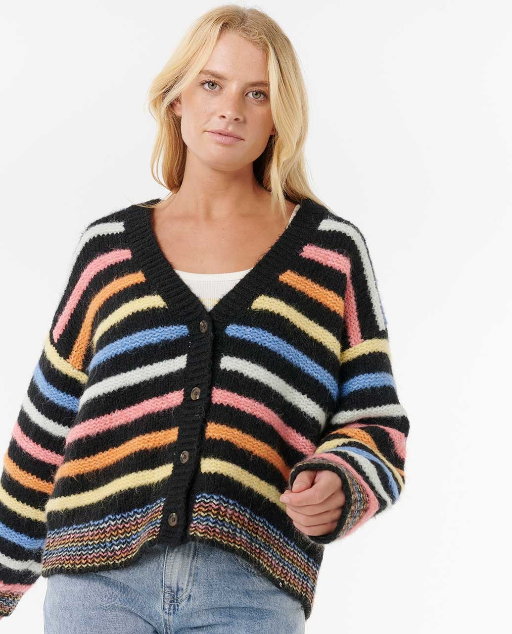 もちこ　TODAYFUL Vintage Stripe Cardigan TODAYFUL - もちこ様専用 TODAYFUL Vintage Stripe Cardiganの通販 by