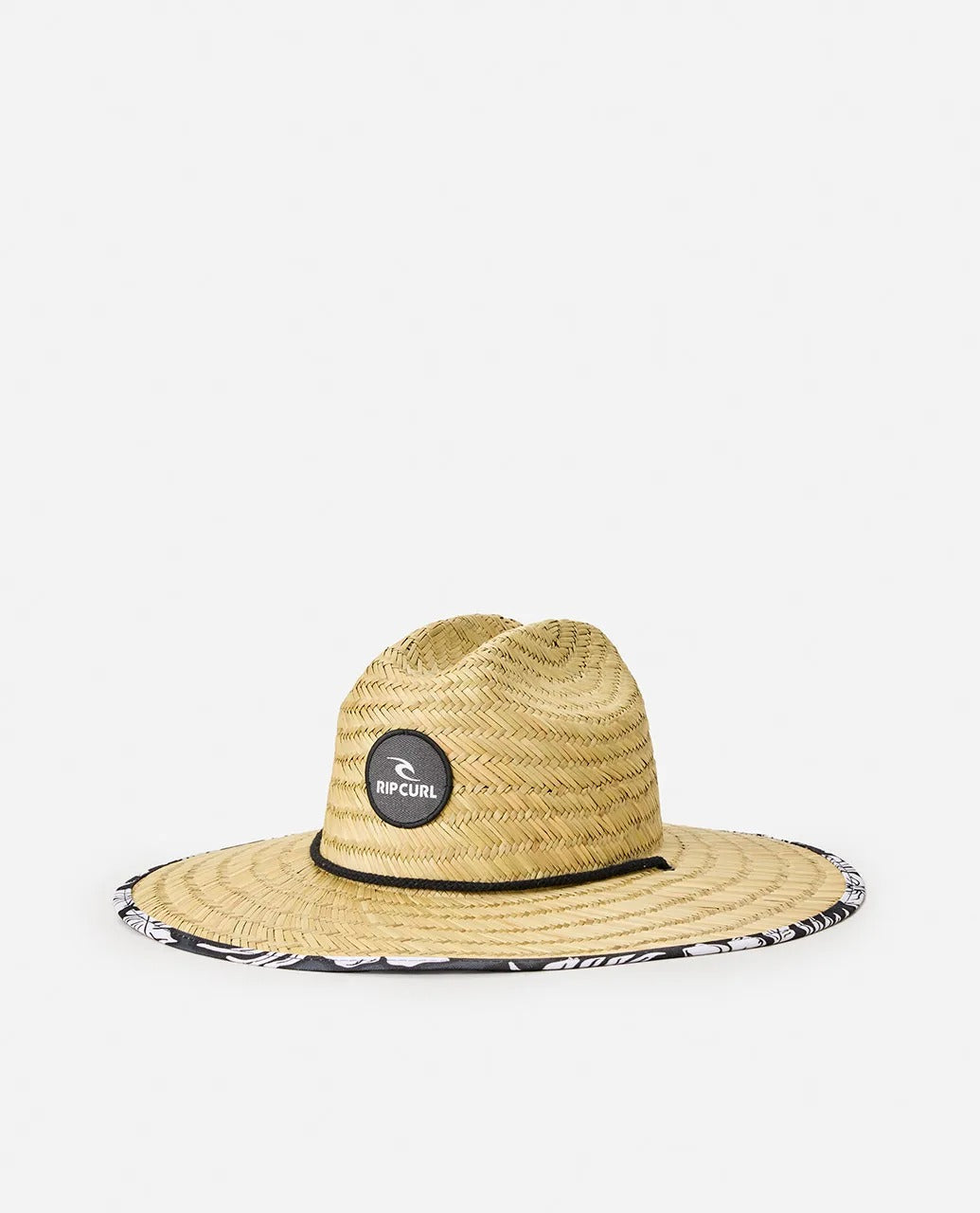 Chapeau de soleil en paille mélangée