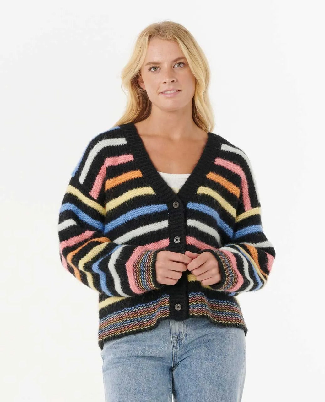 Pacific Rider Stripe Cardigan | Rip Curl Canada