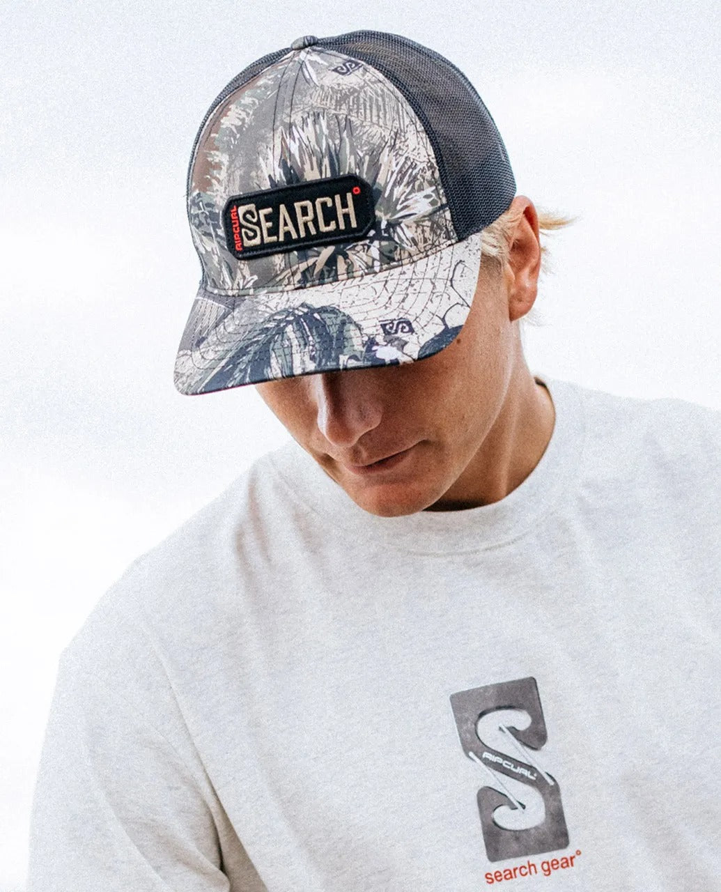 Search Camo Trucker Cap