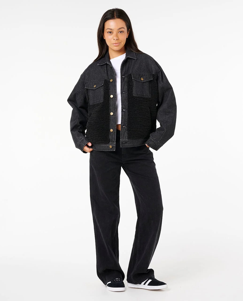 Cruisin' Sherpa Denim Jacket | Rip Curl Canada