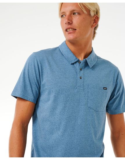 Too Easy Polo Shirt - Dusty Blue