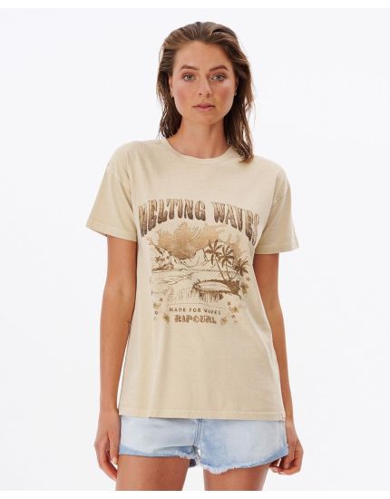 Wanderer Oversized Tee in Natural