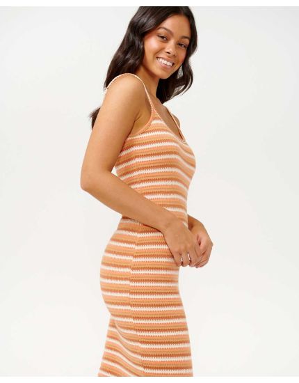 Bobbi Stripe Midi Dress