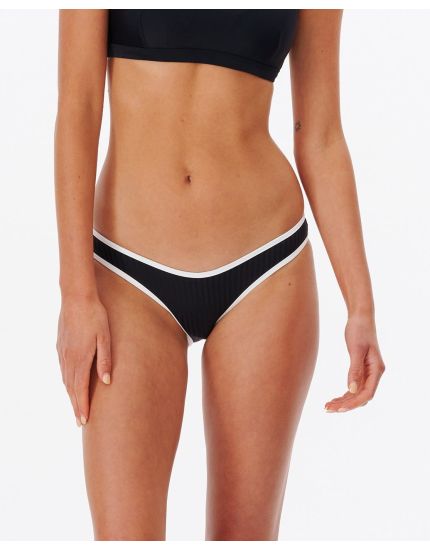 Premium Surf High Leg Skimpy Coverage Bikini Bottom