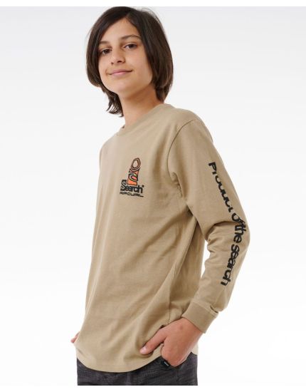 Search Stack Long Sleeve Tee- Boy (8-16 years)