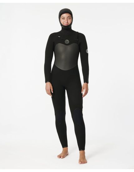 Women's Flashbomb 6/4 Hooded Chest Zip Fullsuit Wetsuit