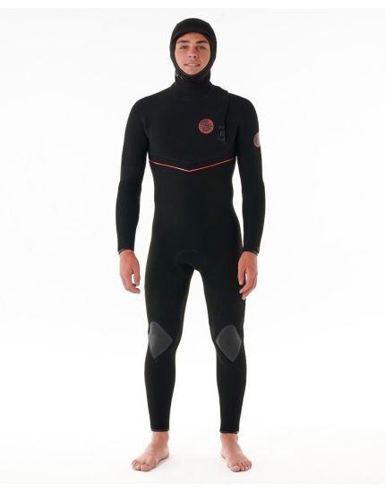 F-Bomb Fusion 4/3 Hooded Zip Free Fullsuit Wetsuit