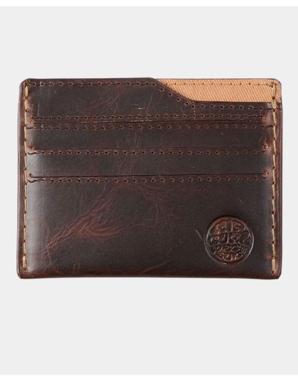 Texas RFID Sleeve Wallet in Brown