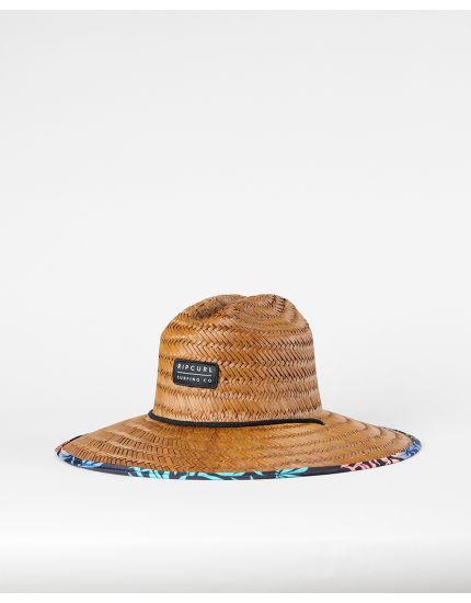 Mix Up Straw Hat in Brown
