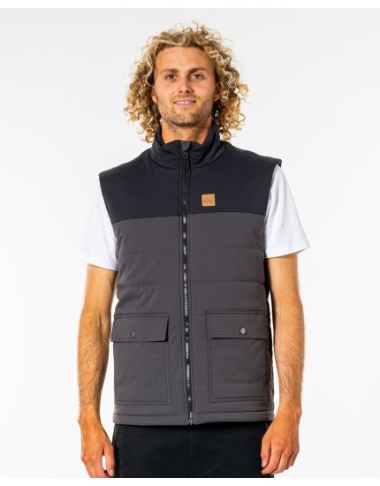 Ridge Anti-Series Vest in Washed Black