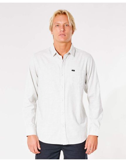 Ourtime Long Sleeve Shirt in Off White