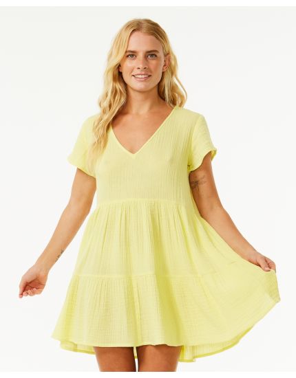 Premium Surf Dress - Bright Yellow