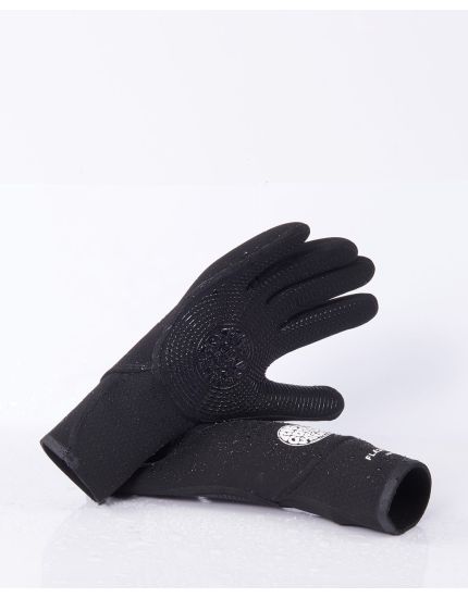 Flashbomb 5/3 5 Finger Gloves in Black